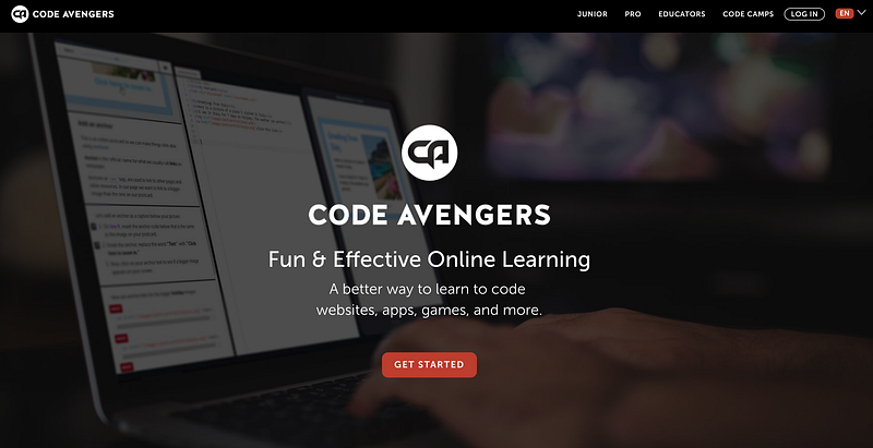 How to learn to code online with Code Avengers