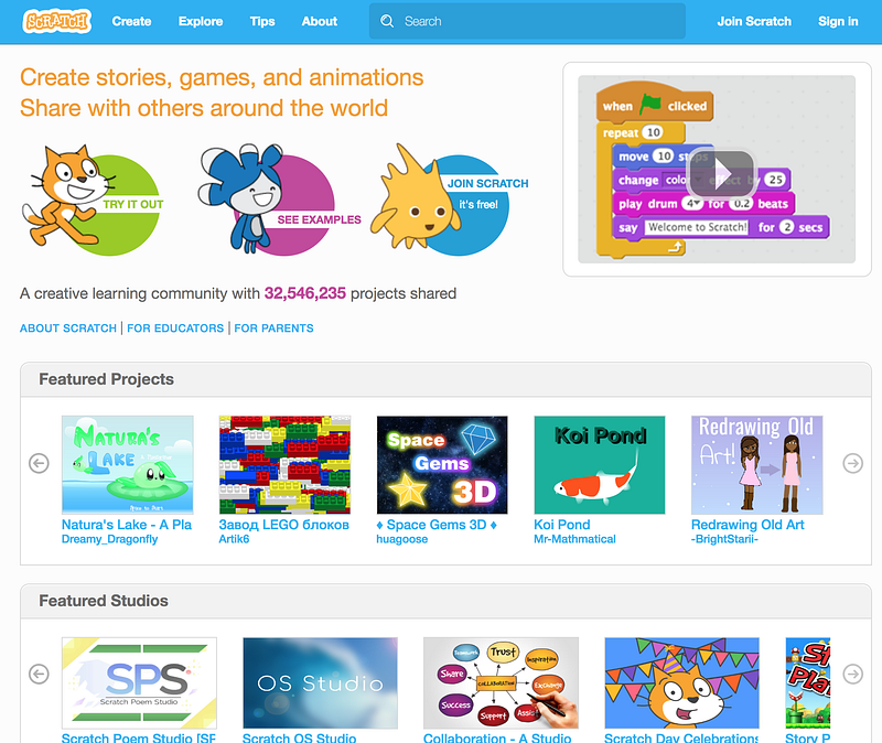 teach your kid to learn how to code with Scratch