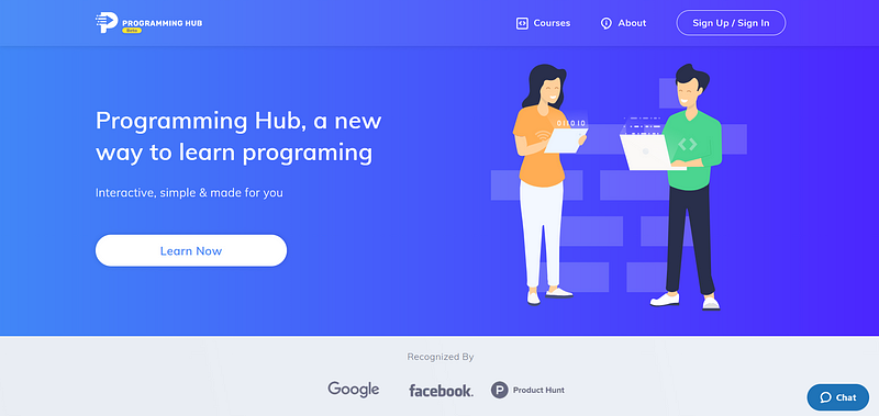 learn programming with Programming Hub